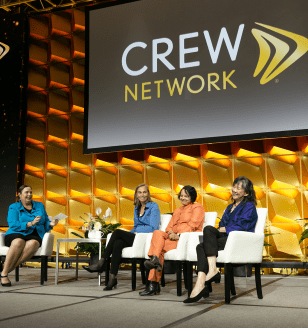 2022 Distinguished Leaders speak during the CREW Network Convention